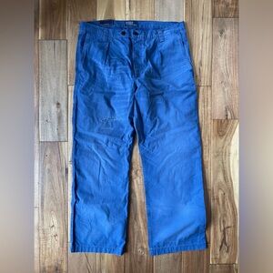 RALPH LAUREN FRENCH WORKER DISTRESSED PANTS SIZE 34X30